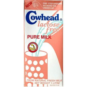 COWHEAD MILK UHT LACTOSE FREE 1 LTR