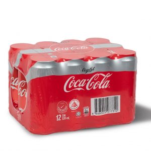 Cocacola  Light Coke Can Soft drinks   330 ml (24 pieces/Full Case)