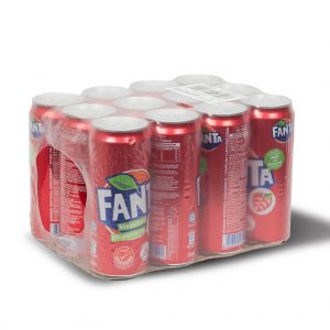Fanta Strawberry Soft drinks 330 ml (24 pieces/Full Case)