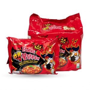 Samyang Noodles Hot Chicken Ramen 2X Red  (140Gx 5P)