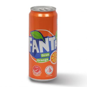 Fanta Orange Can Soft drinks  330 ml