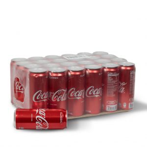 Cocacola  Coke Can Soft drinks  330 ml (24 pieces/Full Case)
