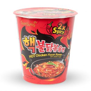 Samyang Noodles Ramen Chicken Hot & 2X  Spicy Red Cup