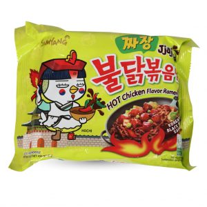 Samyang Noodles Hot Chicken Ramen Jjajang  (140Gx 5P)