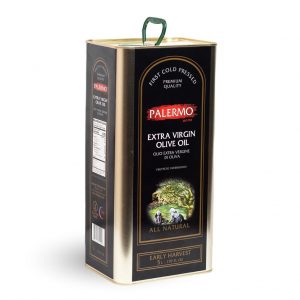 Palermo Extra Virgin Olive Oil Tin 5 Liter