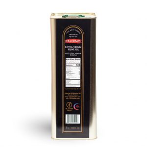 Palermo Extra Virgin Olive Oil Tin 5 Liter - Image 2