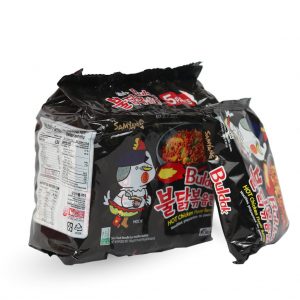 Samyang Noodles Ramen Hot Spicy Chicken Black (140Gx 5P)