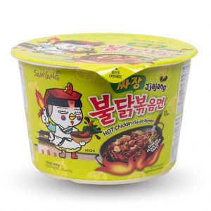 Samyang Noodles Ramen Hot Chicken Jjajang  Big Bowl