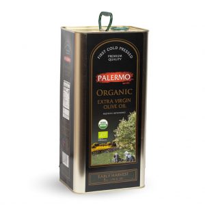 Palermo Organic Extra Virgin Olive Oil Tin  5 Liter