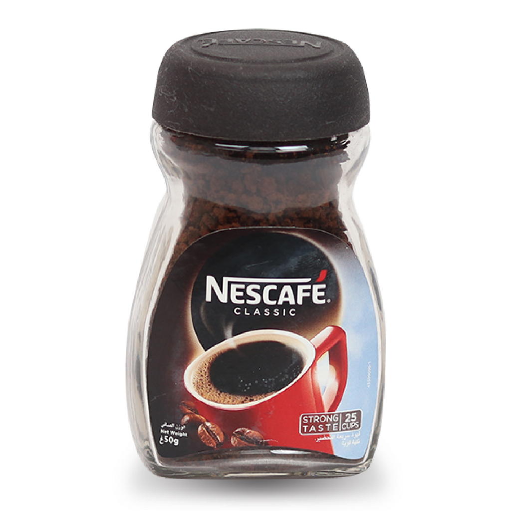 Nescafe Classic Coffee Powder Glass Bottle (25g)