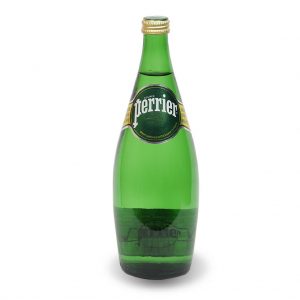 Perrier Water Glass Bottle 750 ml