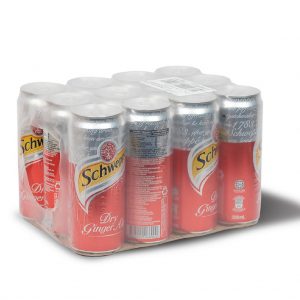 Schweppes Dry Ginger Ale  330 ml (24 pieces/Full Case)