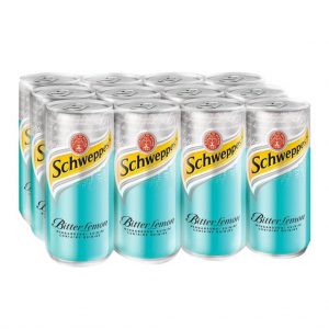 Schweppes Bitter Lemon  330 ml (24 pieces/Full Case)