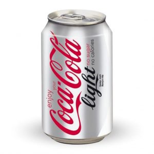 Cocacola  Light Coke Can Soft drinks   330 ml