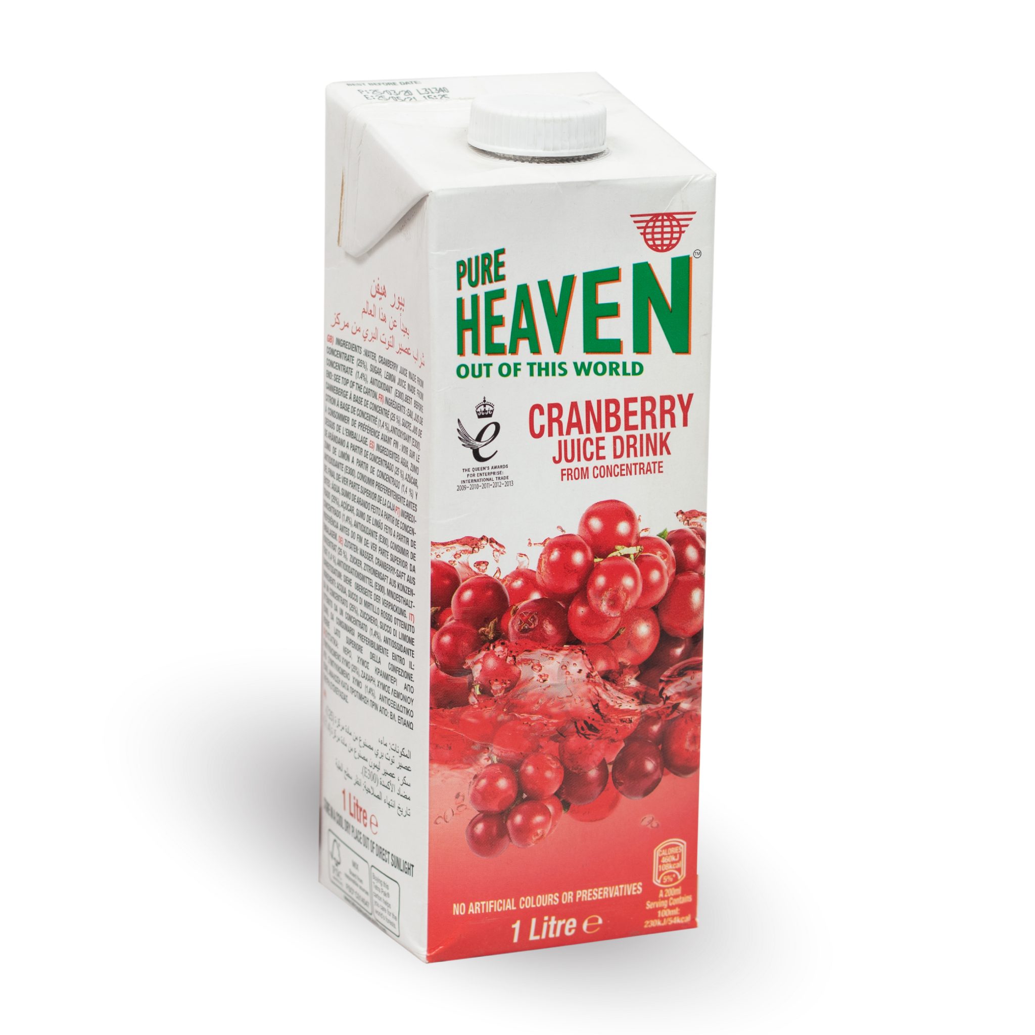 Pure Haven Cranberry Juice 1 liter Mawola Traders