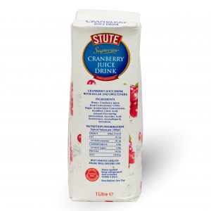 Stute Cranberry Juice 1litre - Image 2