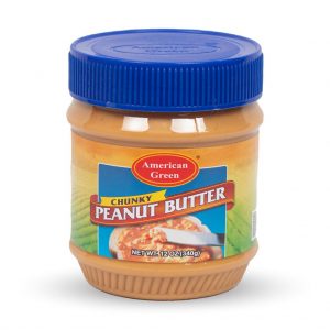 American Green Butter Peanut Chunky 340g