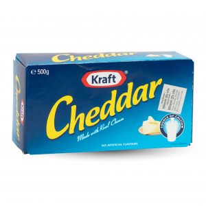Kraft Cheddar Cheese Block 500gm