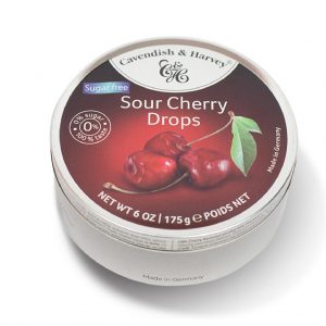 Cavendish & Harvey Candy Sugar Free Sour Cherry Drops (175g)