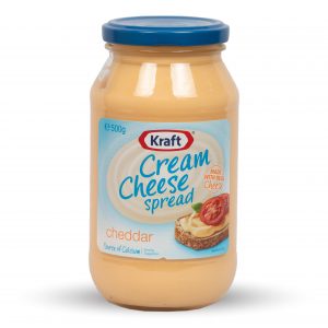 Kraft Cream Spread Cheddar Cheese  500gm