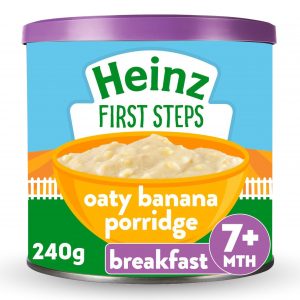 Heinz Babyfood 1st Steps 7+ Oaty Banana Porridge 240 G