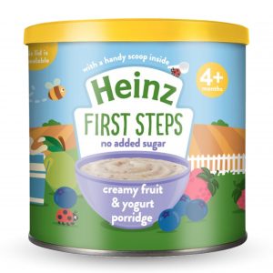 Heinz Baby Food 1st Steps 4+ Creamy Fruits & Yogurt Porridge 240 G