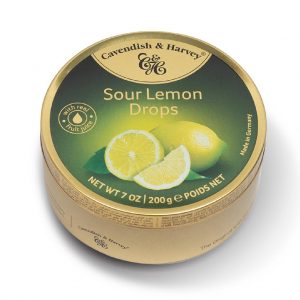 Cavendish & Harvey Candy Sour Lemon Drops (200g)