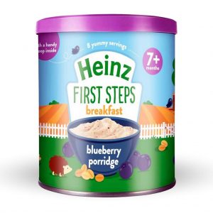 Heinz Babyfood 1st Steps 7+ Blueberry Porridge 240 Gm