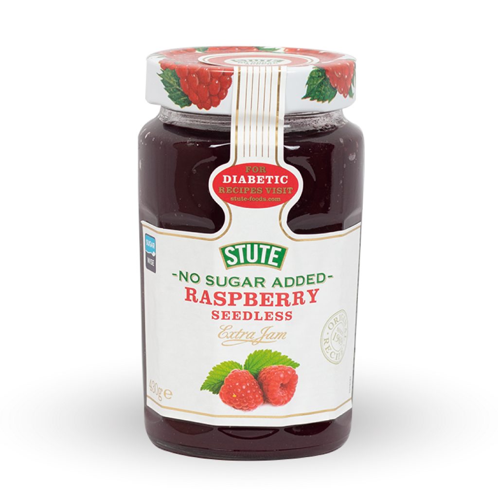 Stute Jam Diabetic Raspberry Extra Jam 430g Mawola Traders