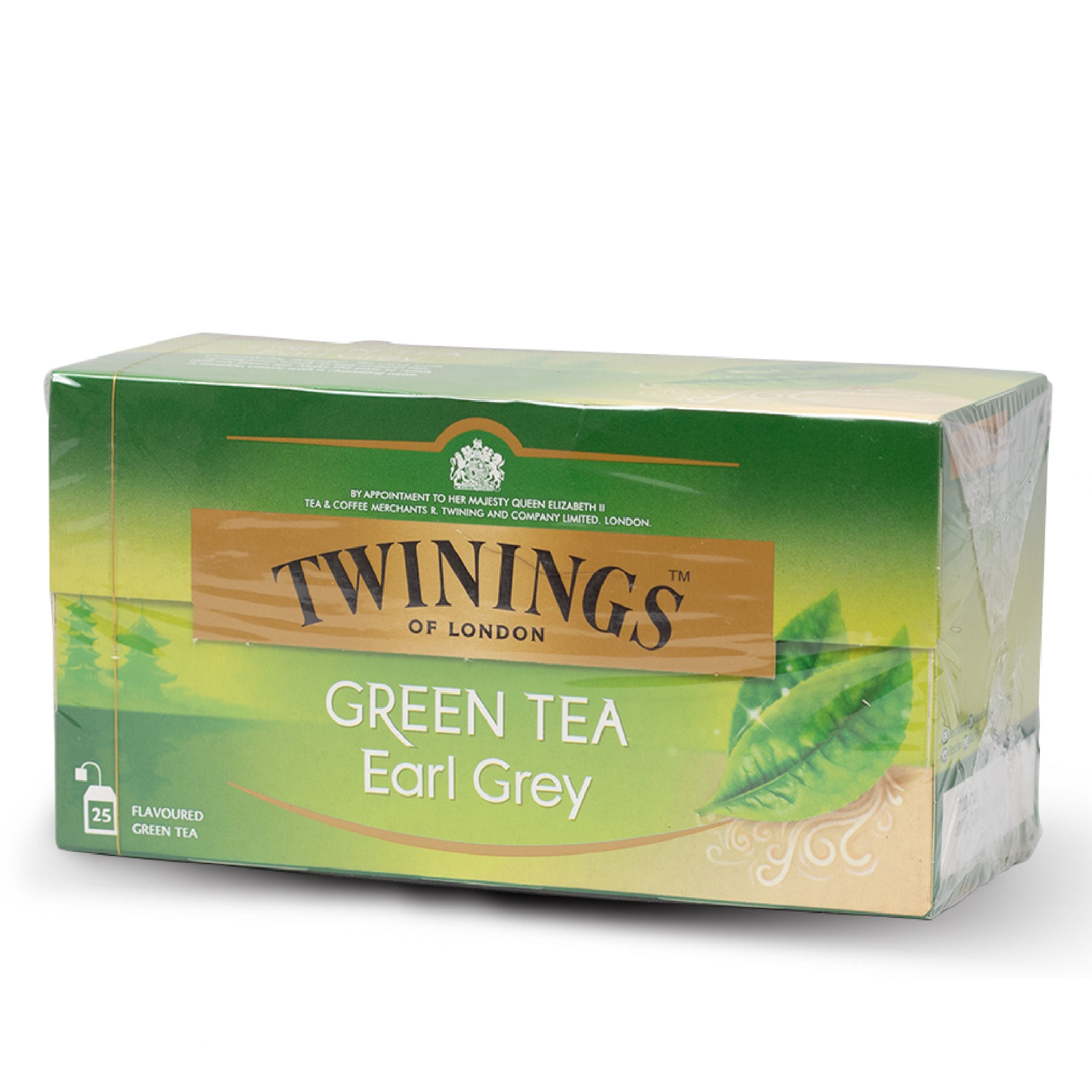 Twinings Green Tea Earl Grey - 40gm (25 bags) - Mawola Traders