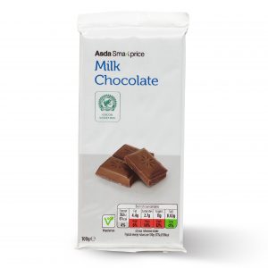 ASDA Smart Price Milk Chocolate 100g