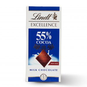 Lindt Excellence Cocoa Milk Chocolate