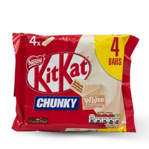 Nestle KitKat Chunky White Chocolate (4 Bars)