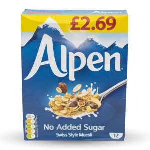 Alpen Cereal No Added Sugar 550g
