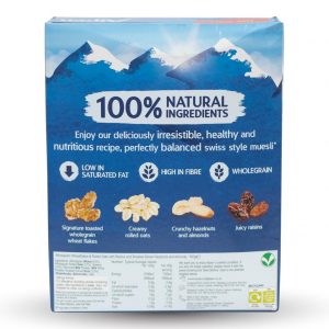 Alpen Cereal No Added Sugar 550g - Image 2