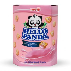 Meiji Hello Panda Biscuit with Strawberry Filling 260g
