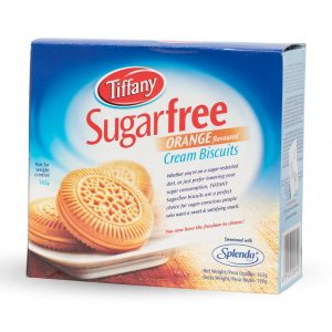 Tiffany Sugar Free Orange Flavored Cream Biscuit 162g