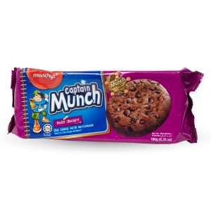 Munchy’s Captain Munch Double Chocolate 180g