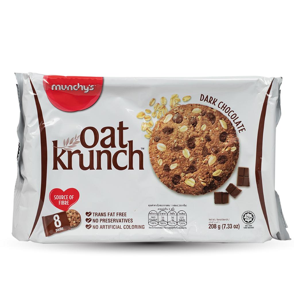 Munchy's Oat Krunch Dark Chocolate 208g - Mawola Traders