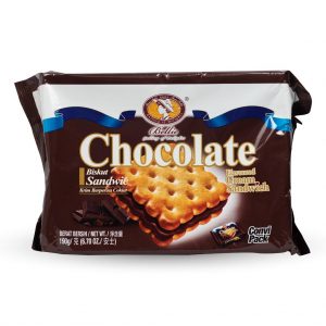 Bellie Chocolate Flavoured Cream Sandwich 190g