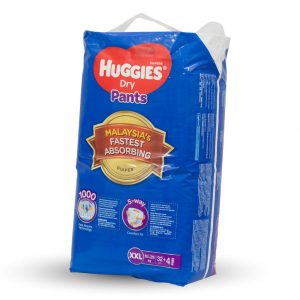 Huggies Diaper (32's + 4) Dry Pants Super Jumbo Pack- XXL - Image 2