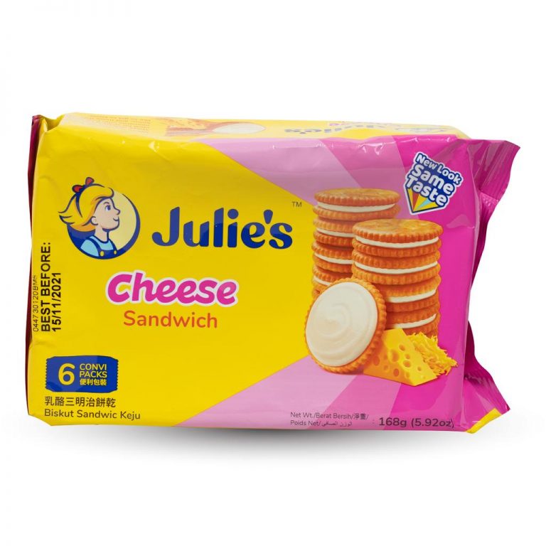 Julie's Cheese Sandwich 168g Mawola Traders