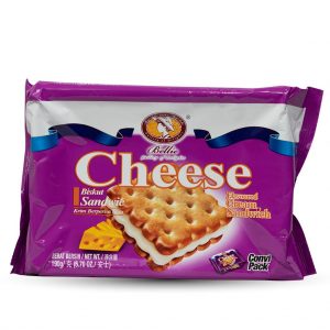 Bellie Cheese Flavoured Cream Sandwich 190g