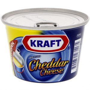 Kraft Cheese Cheddar Tin 190gm