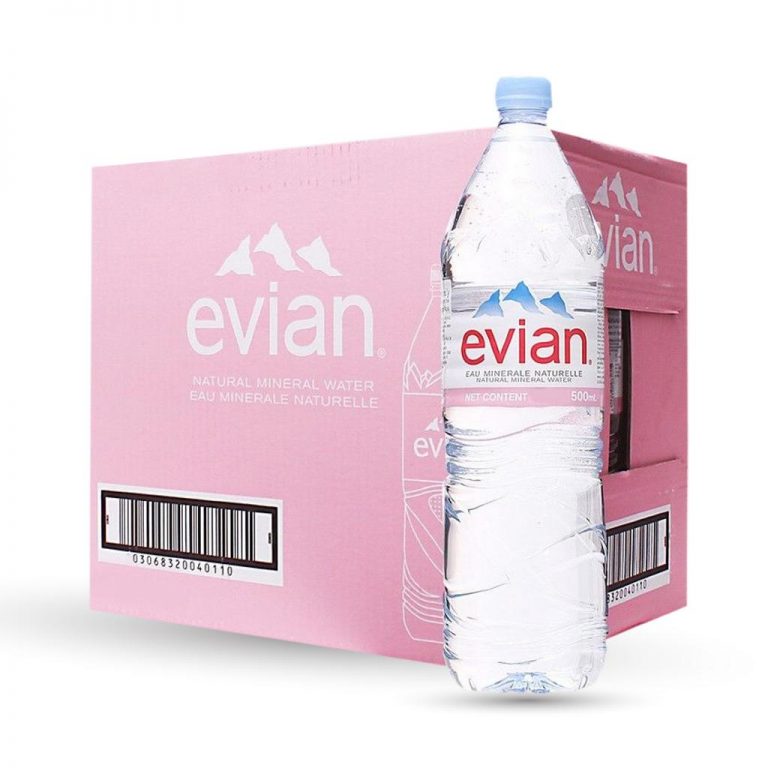 Evian Water Original 500 ml (24 Pieces Pack) Mawola Traders