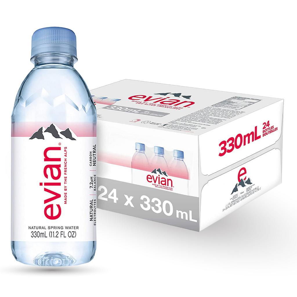 Evian Water Original 330 ml (24 Pieces Pack) Mawola Traders