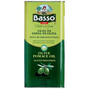 Basso Olio di sansa di olive pomace oil (ITALY) 5 ltr
