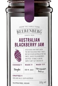 Beerenberg Australian Blackcurrant Jam 300g