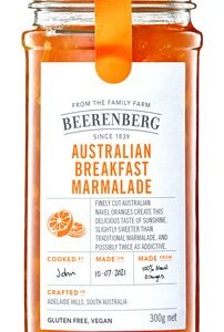 Beerenberg Australian Orange Jam 300g