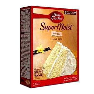 Betty Cookies Super Moist cake mix Vanilla 500gm